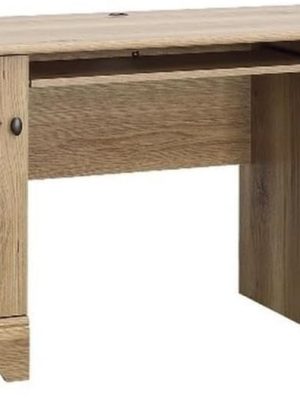 Miscellaneous Office Computer Desk with Drawers, Timber Oak Finish